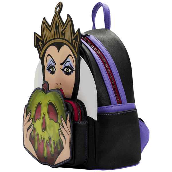 日本未発売 新品 Loungefly 白雪姫 Evil Queen バッグ Loungefly x Disney Snow White Villains Evil Queen Mini Backpack