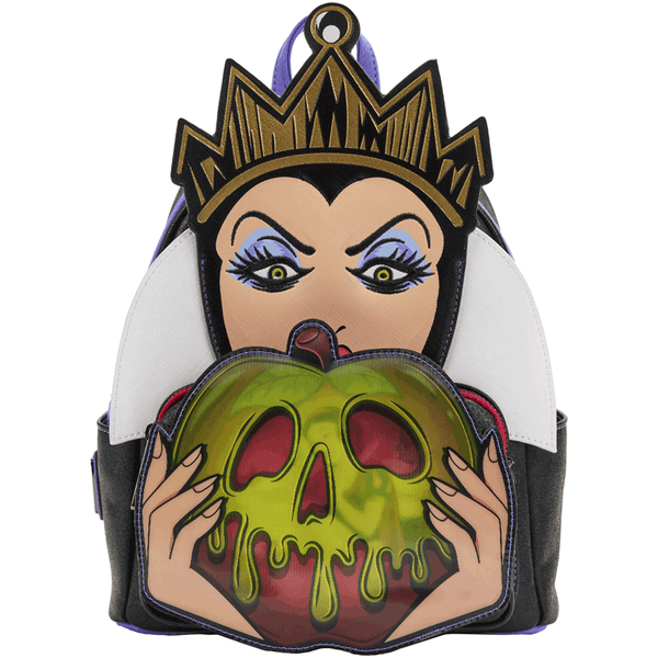 日本未発売 新品 Loungefly 白雪姫 Evil Queen バッグ Loungefly x Disney Snow White Villains Evil Queen Mini Backpack