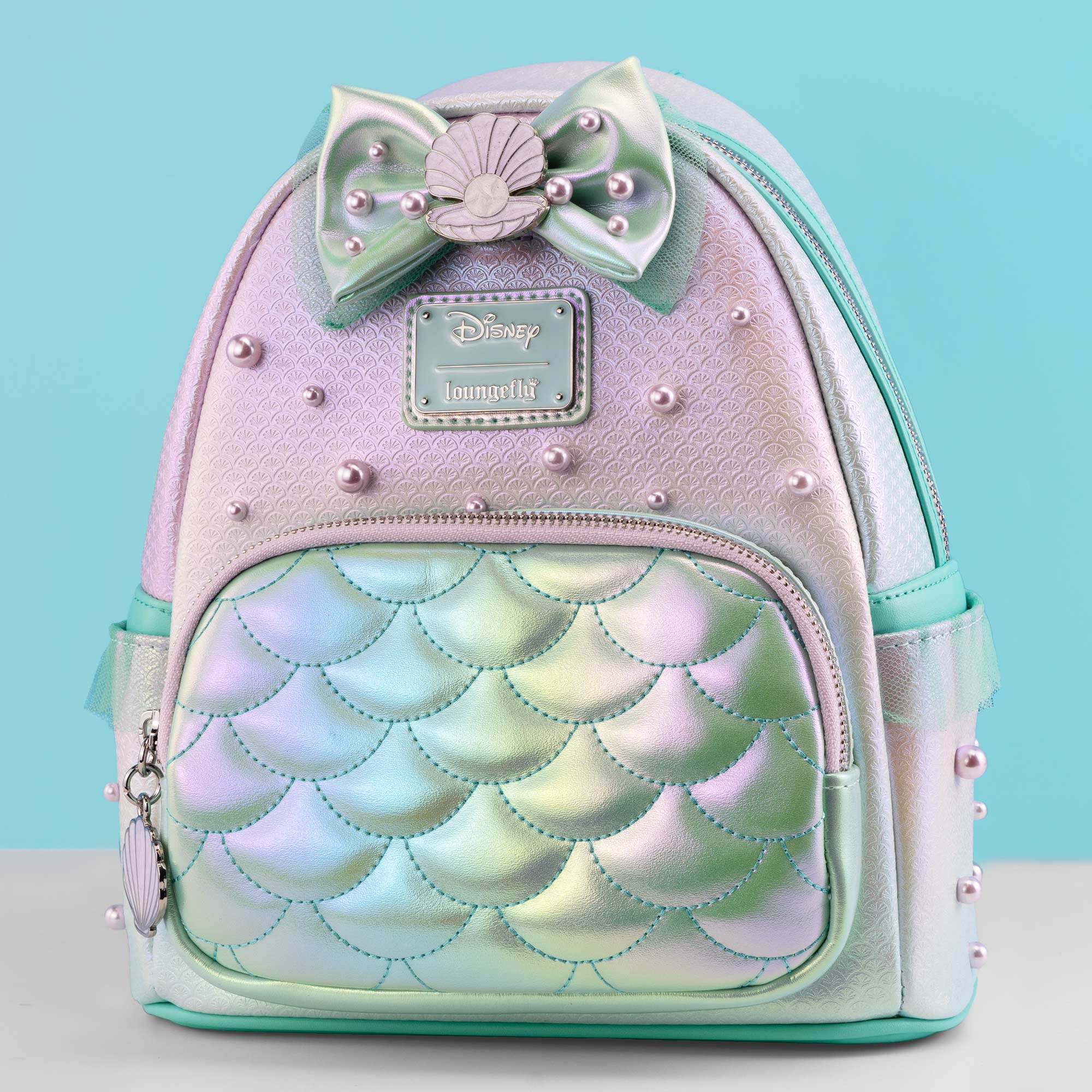 Loungefly x Disney The Little Mermaid Iridescent Pearl Mini Backpack – GeekCore