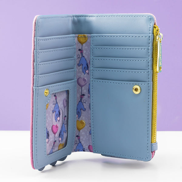 Loungefly x Disney Winnie the Pooh Eeyore Heart Balloons Wallet