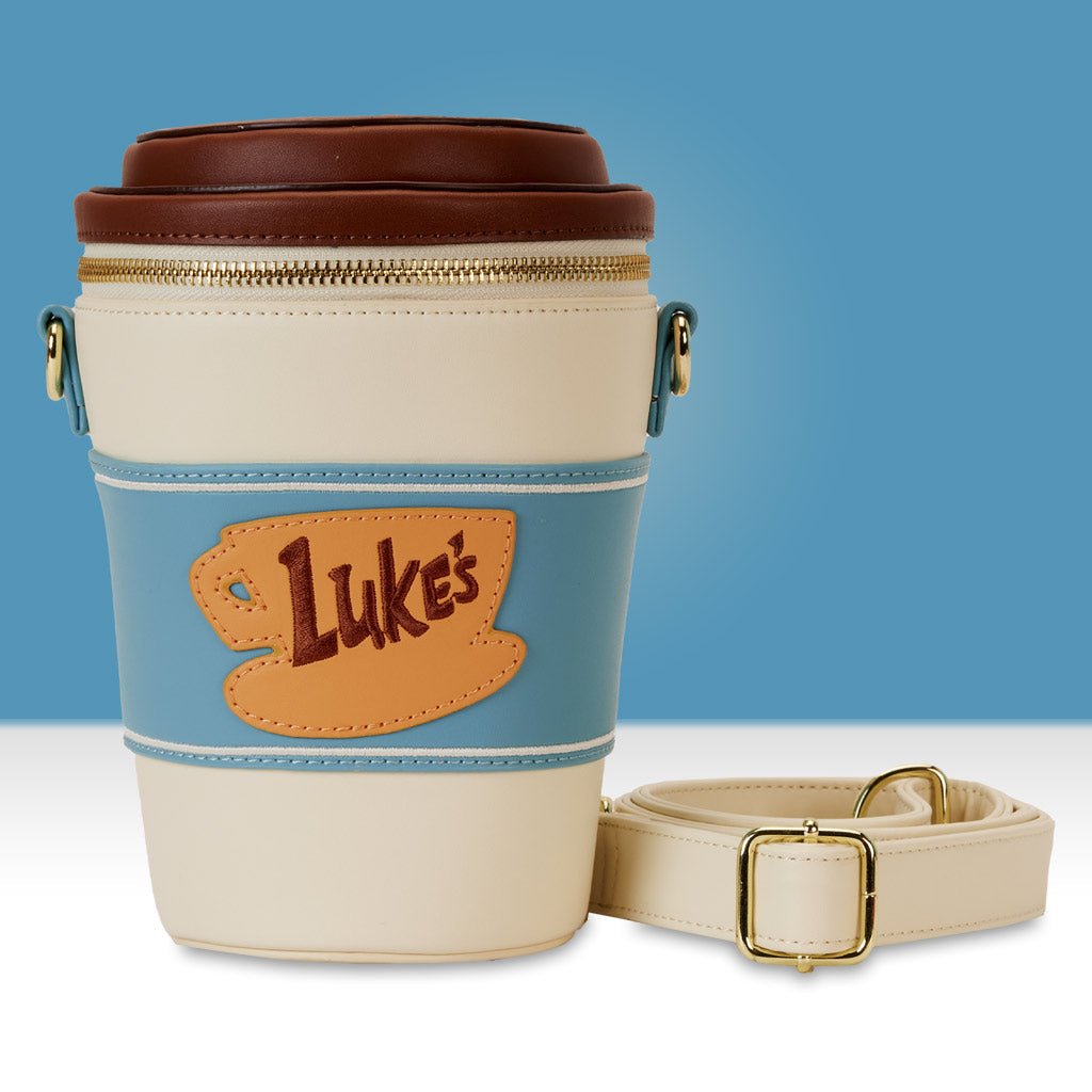 gilmore girls luke's diner domed coffee mug mini backpack Loungefly x Gilmore Girls Luke's Diner To-Go Cup Crossbody Bag – GeekCore