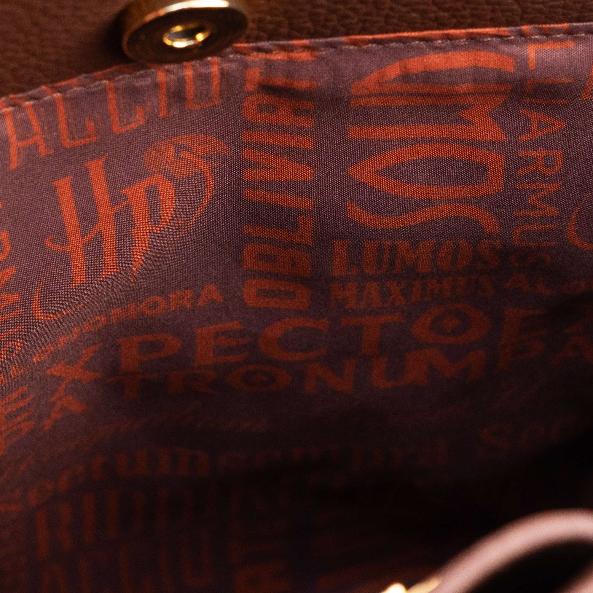 Loungefly x Harry Potter Brown Pebble Elder Wand Crossbody Handbag - GeekCore