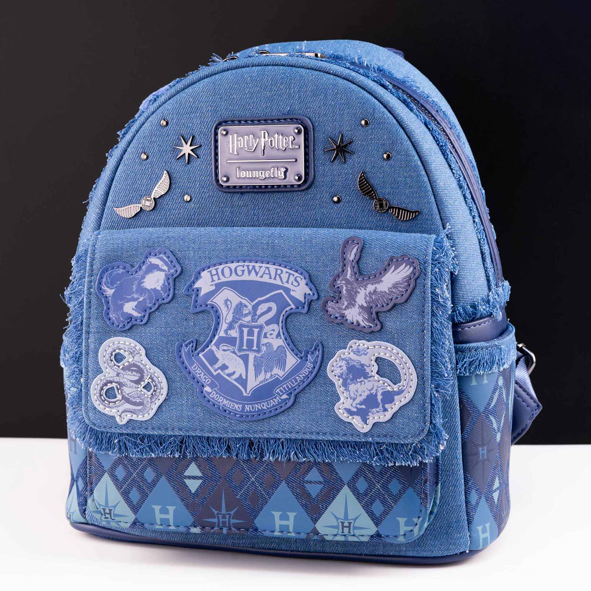 Loungefly x Harry Potter Denim Mini Backpack - GeekCore