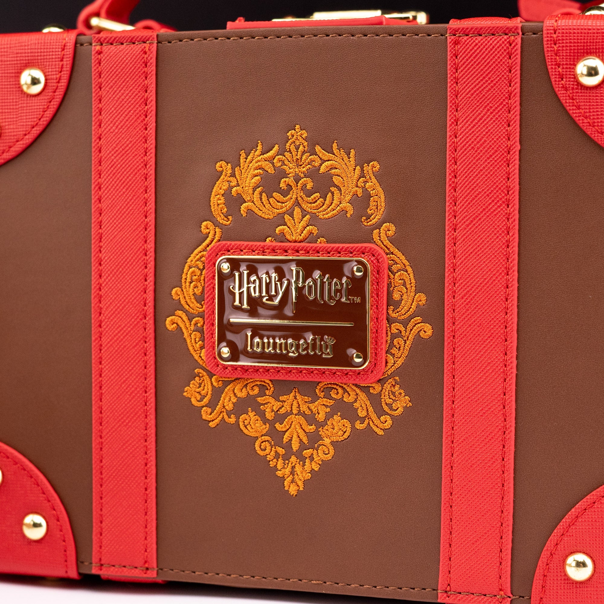 Loungefly x Harry Potter Hogwarts Express Luggage Crossbody Bag - GeekCore