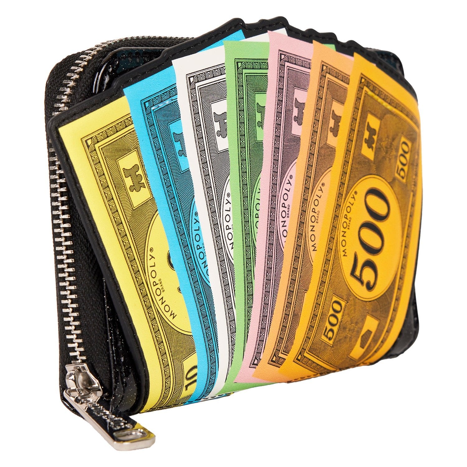 Loungefly x Hasbro Monopoly Money Zip Around Wallet - GeekCore