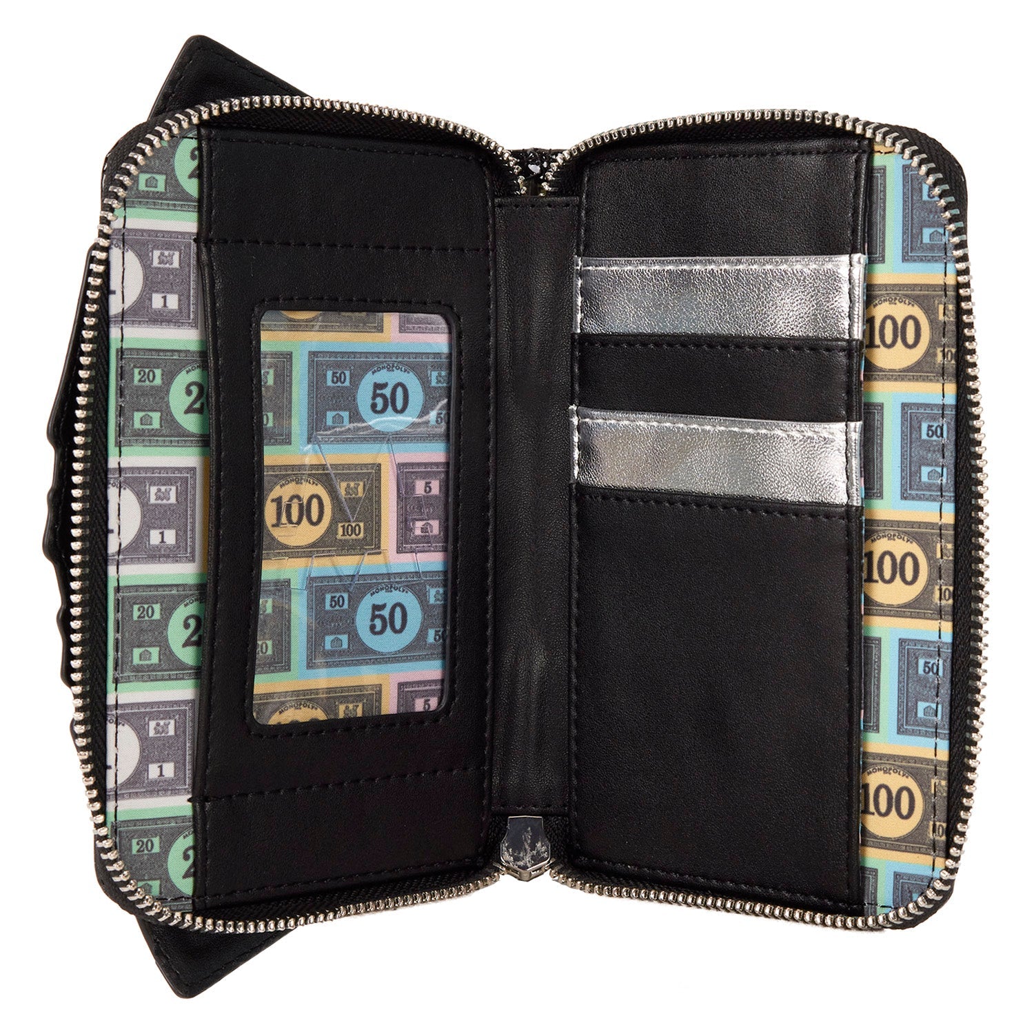 Loungefly x Hasbro Monopoly Money Zip Around Wallet - GeekCore