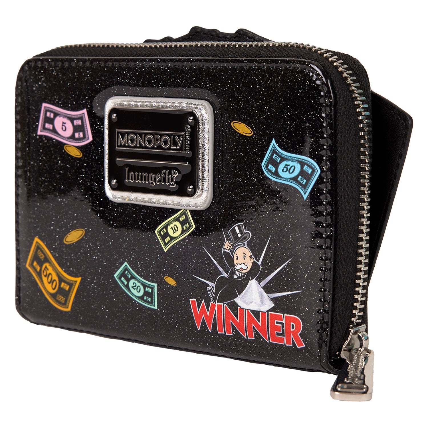 Loungefly x Hasbro Monopoly Money Zip Around Wallet - GeekCore