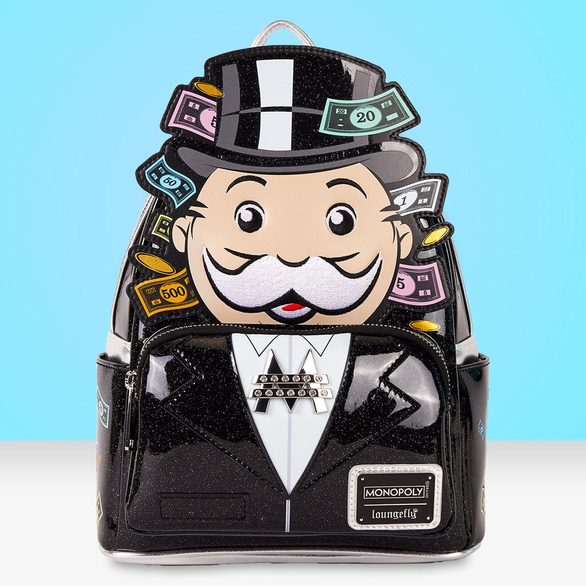 Loungefly x Hasbro Monopoly Pennybags Mini Backpack - GeekCore