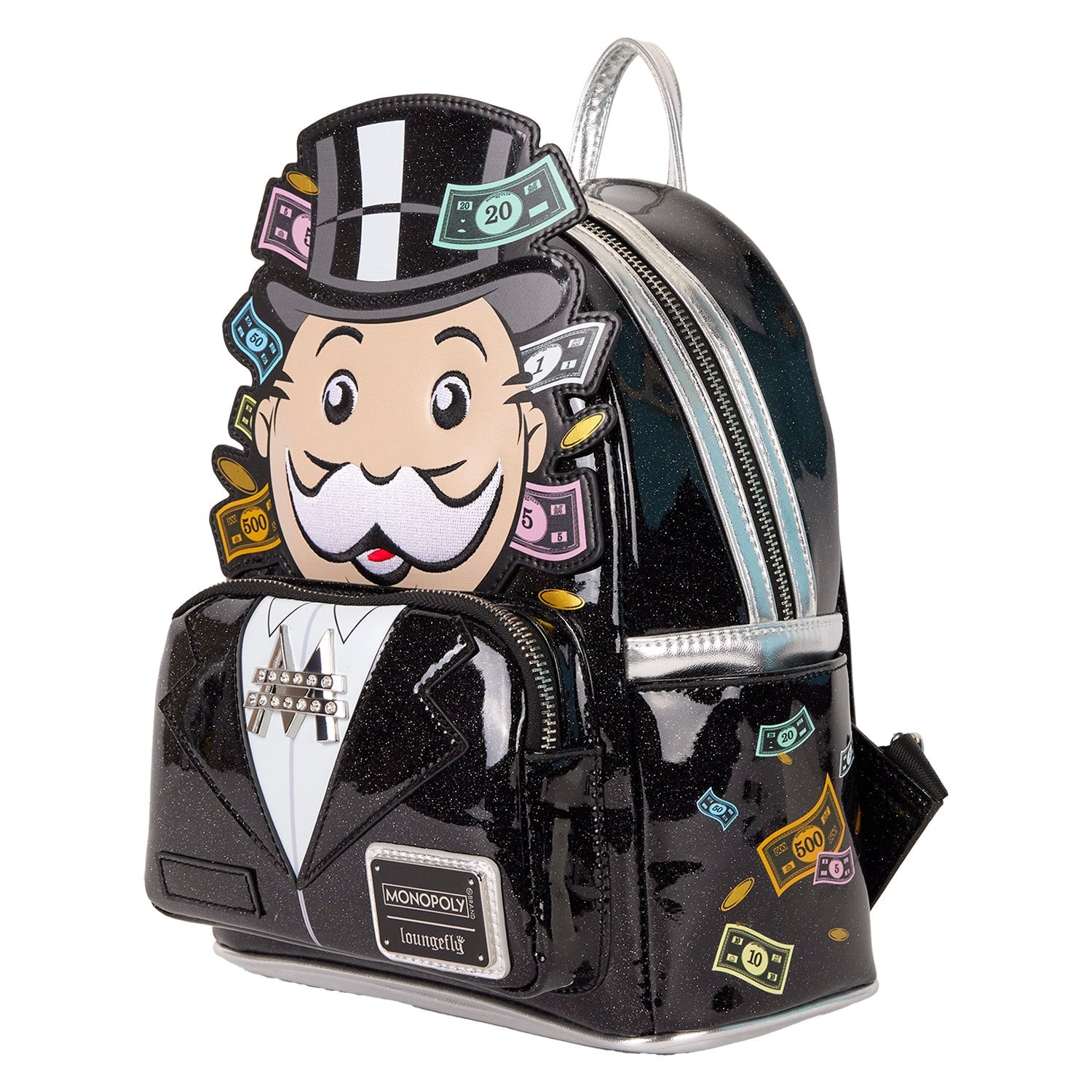 Loungefly x Hasbro Monopoly Pennybags Mini Backpack - GeekCore