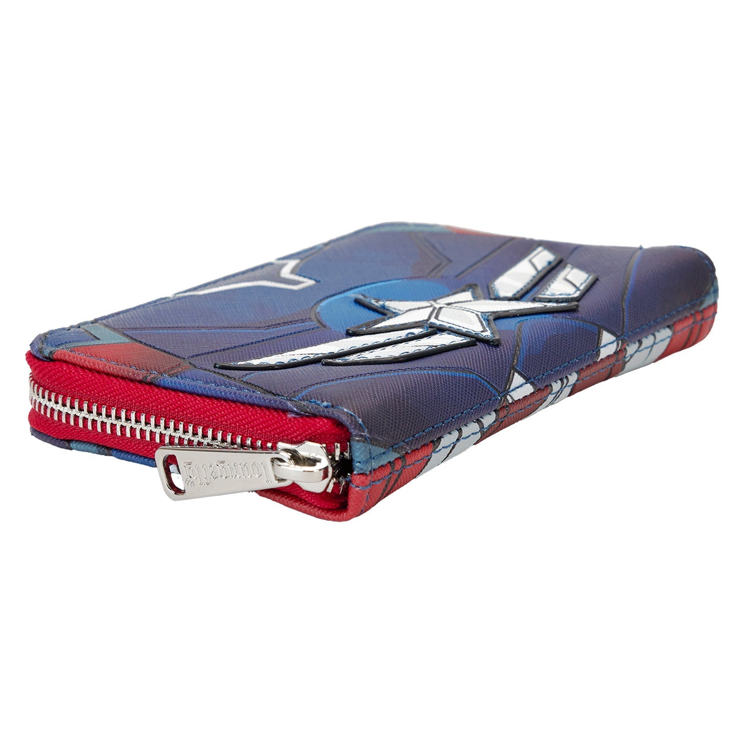 Loungefly x Marvel Captain America Brave New World Zip Around Wallet - GeekCore