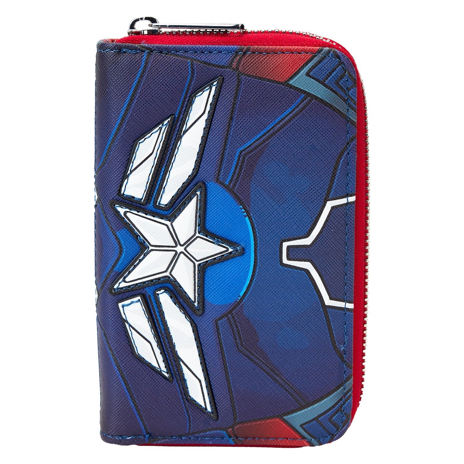 Loungefly x Marvel Captain America Brave New World Zip Around Wallet - GeekCore