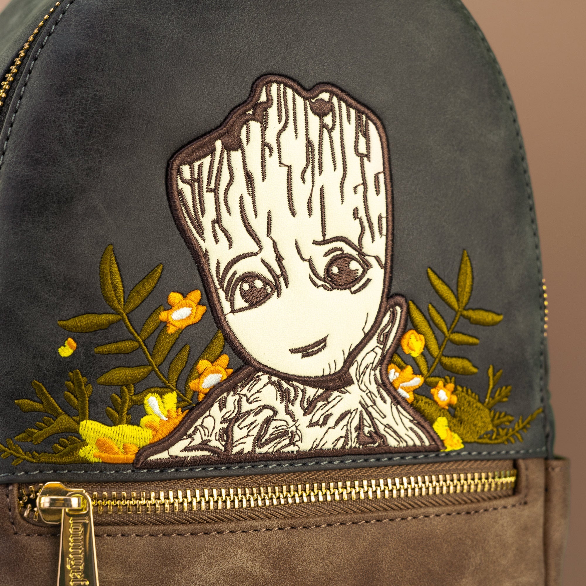 Loungefly x Marvel Guardians of the Galaxy Groot Floral Mini Backpack - GeekCore