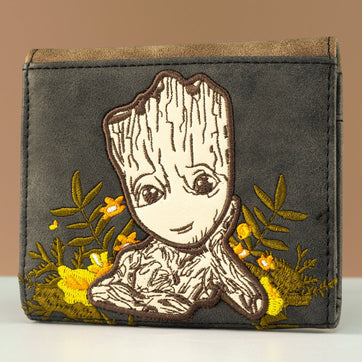 Loungefly x Marvel Guardians of the Galaxy Groot Floral Wallet - GeekCore