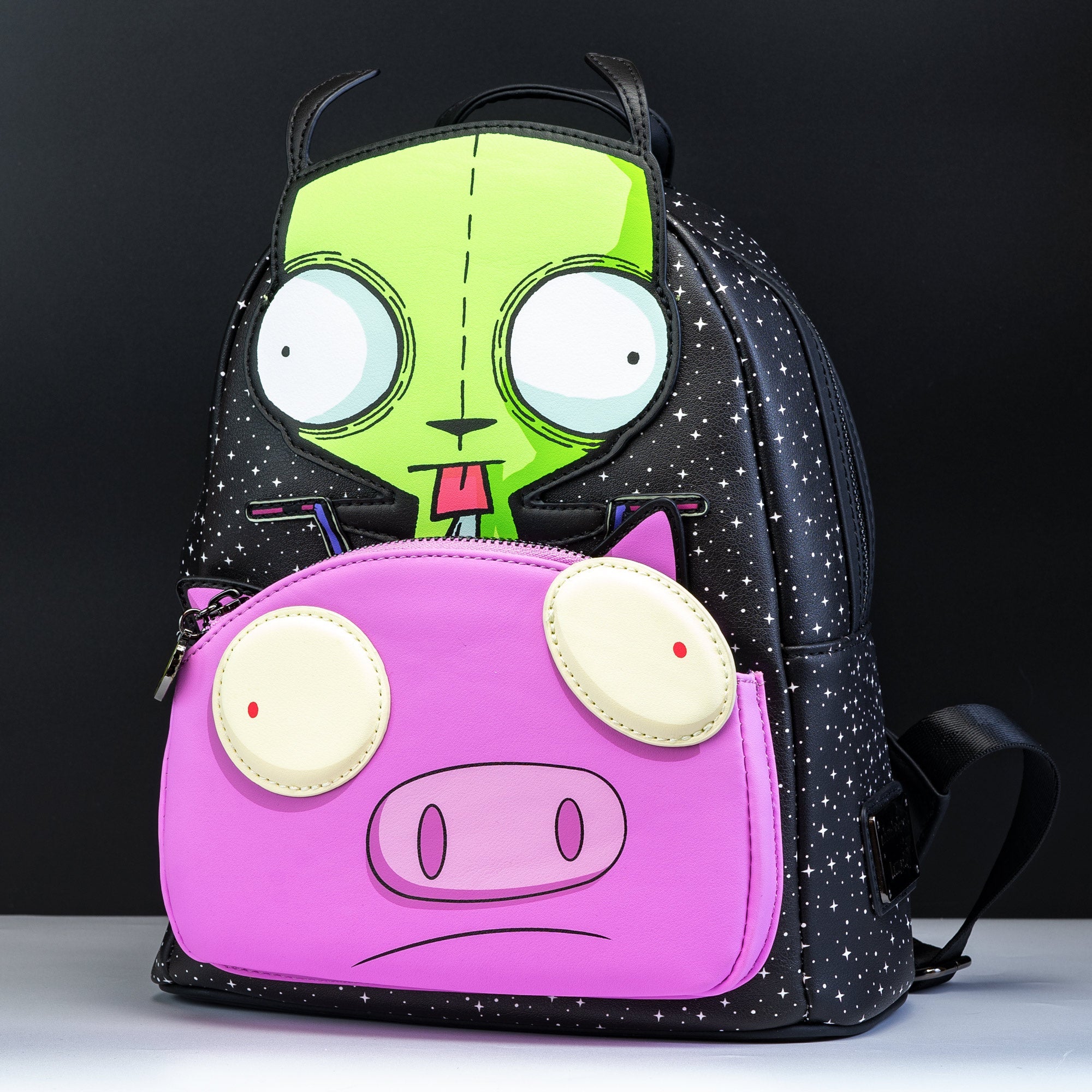 invader zim gir mini backpack Loungefly x Nickelodeon Invader Zim Gir Pig Bee Doom Mini Backpack – GeekCore
