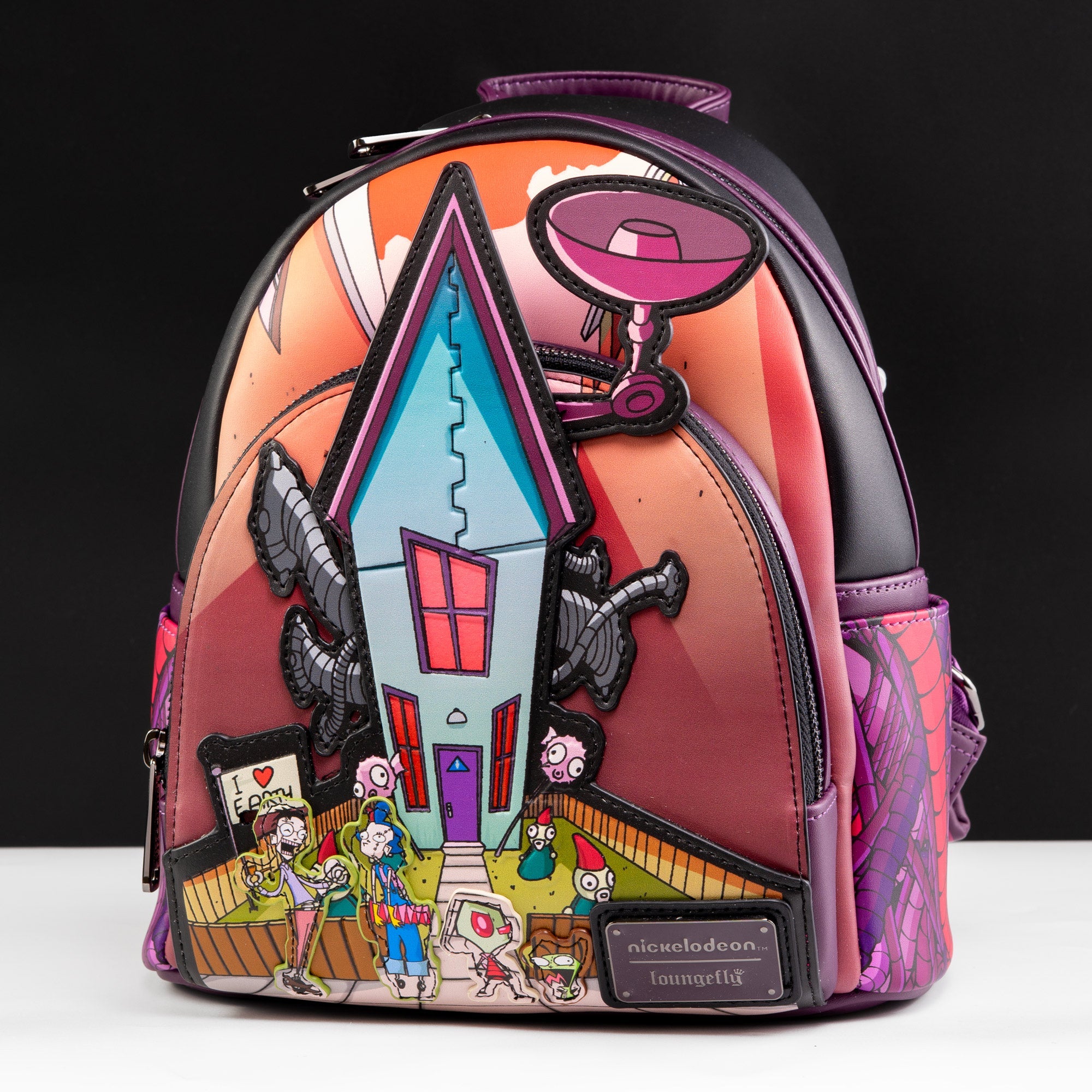 Loungefly x Nickelodeon Invader Zim Secret Lair Mini Backpack – GeekCore