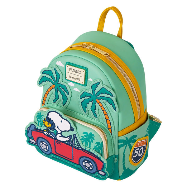 Loungefly x Peanuts Snoopy Road Trip Mini Backpack – GeekCore