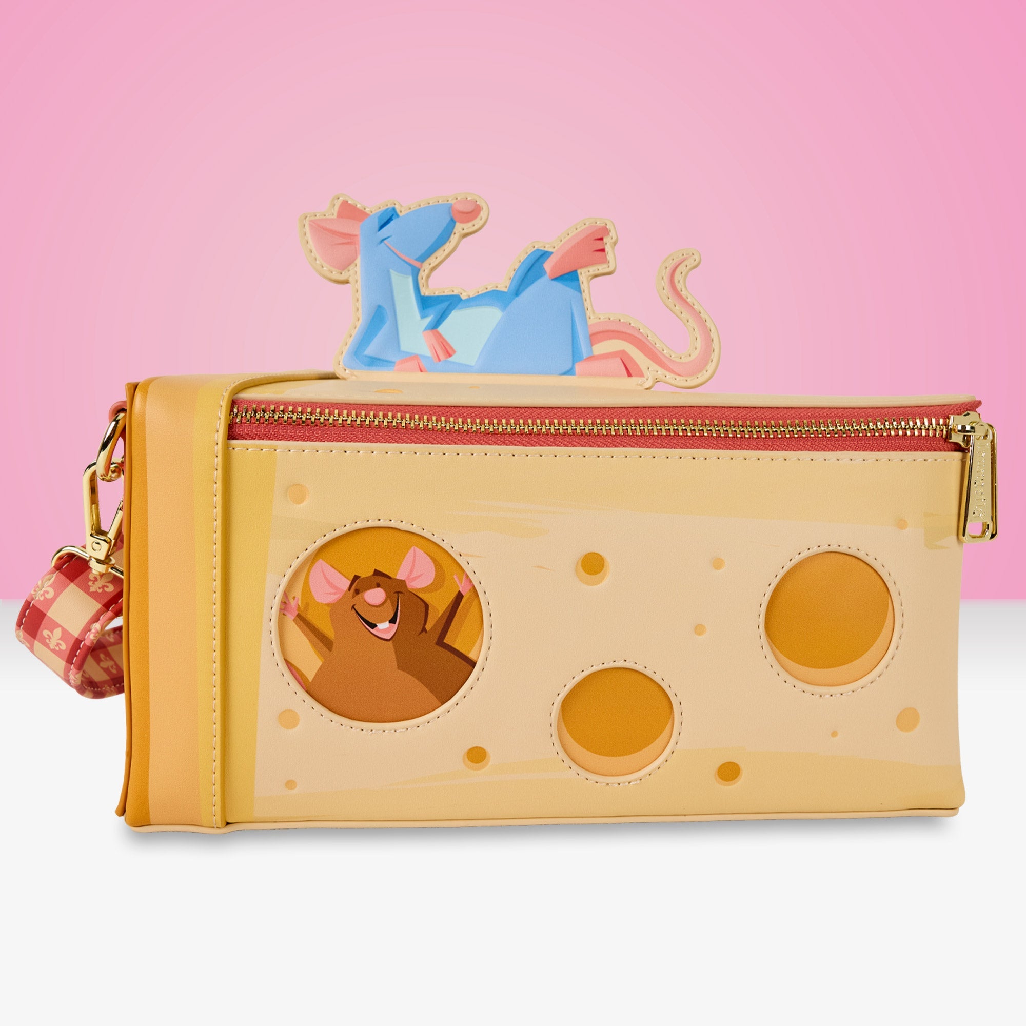 Loungefly x Pixar Ratatouille Remy Cheese Wedge Crossbody Bag - GeekCore