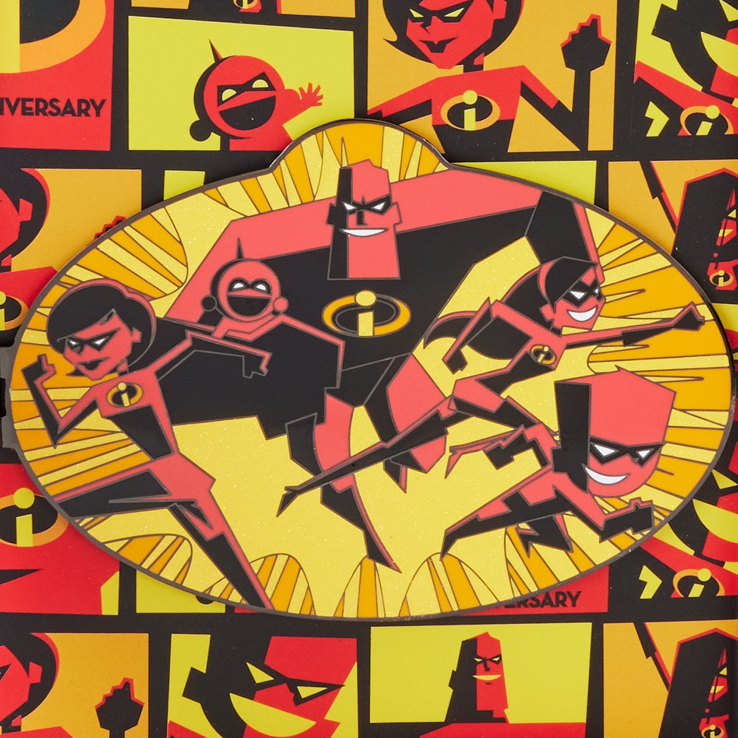 Loungefly x Pixar The Incredibiles 20th Anniversary Hinged 3