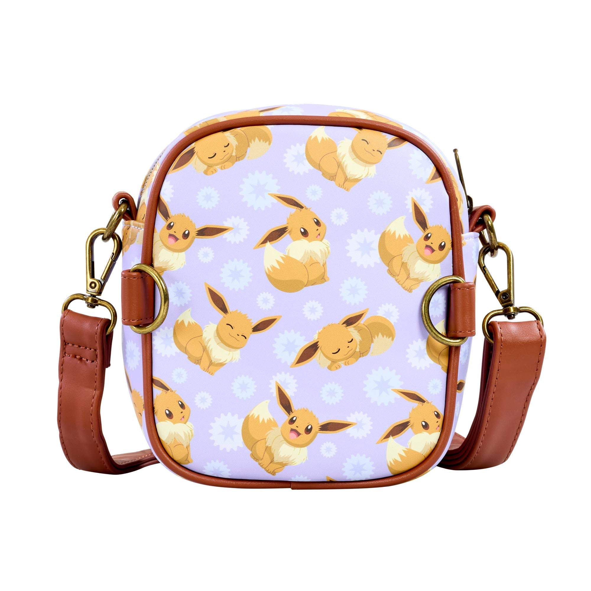 Loungefly x Pokemon Eevee AOP Passport Crossbody Bag - GeekCore