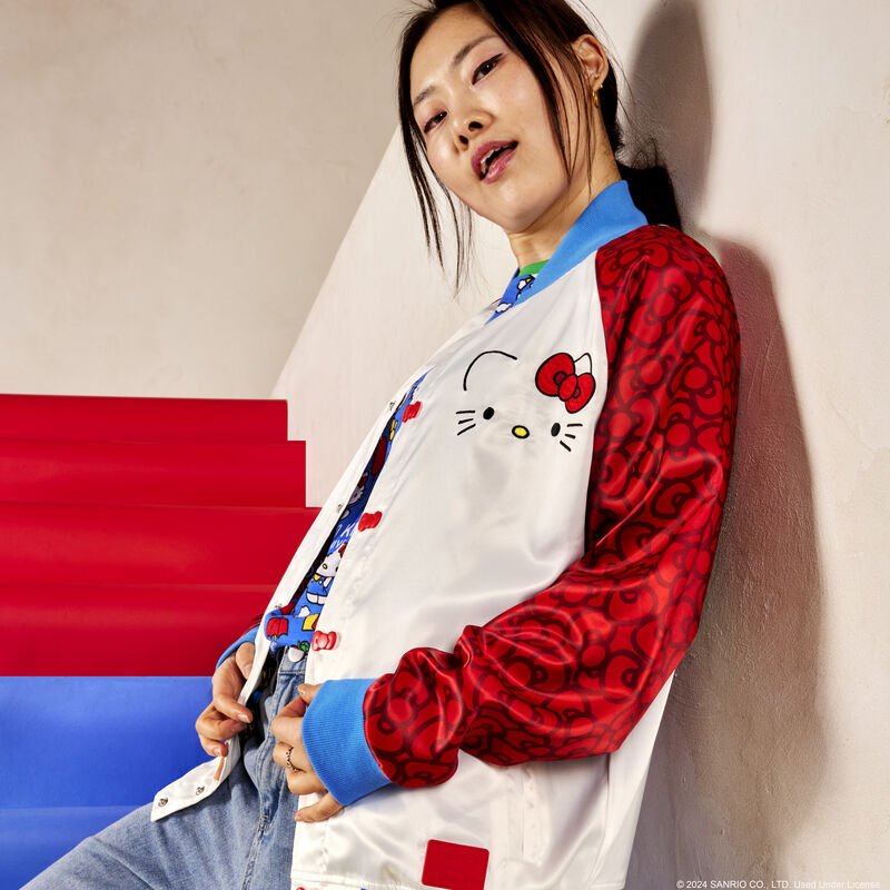 Loungefly x Sanrio Hello Kitty 50th Anniversary Unisex Jacket - GeekCore