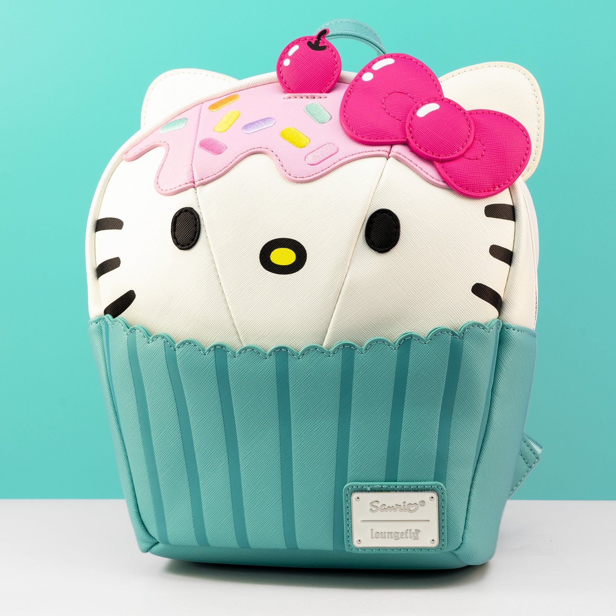 hello kitty cupcake backpack Loungefly x Sanrio Hello Kitty Cupcake Mini Backpack – GeekCore
