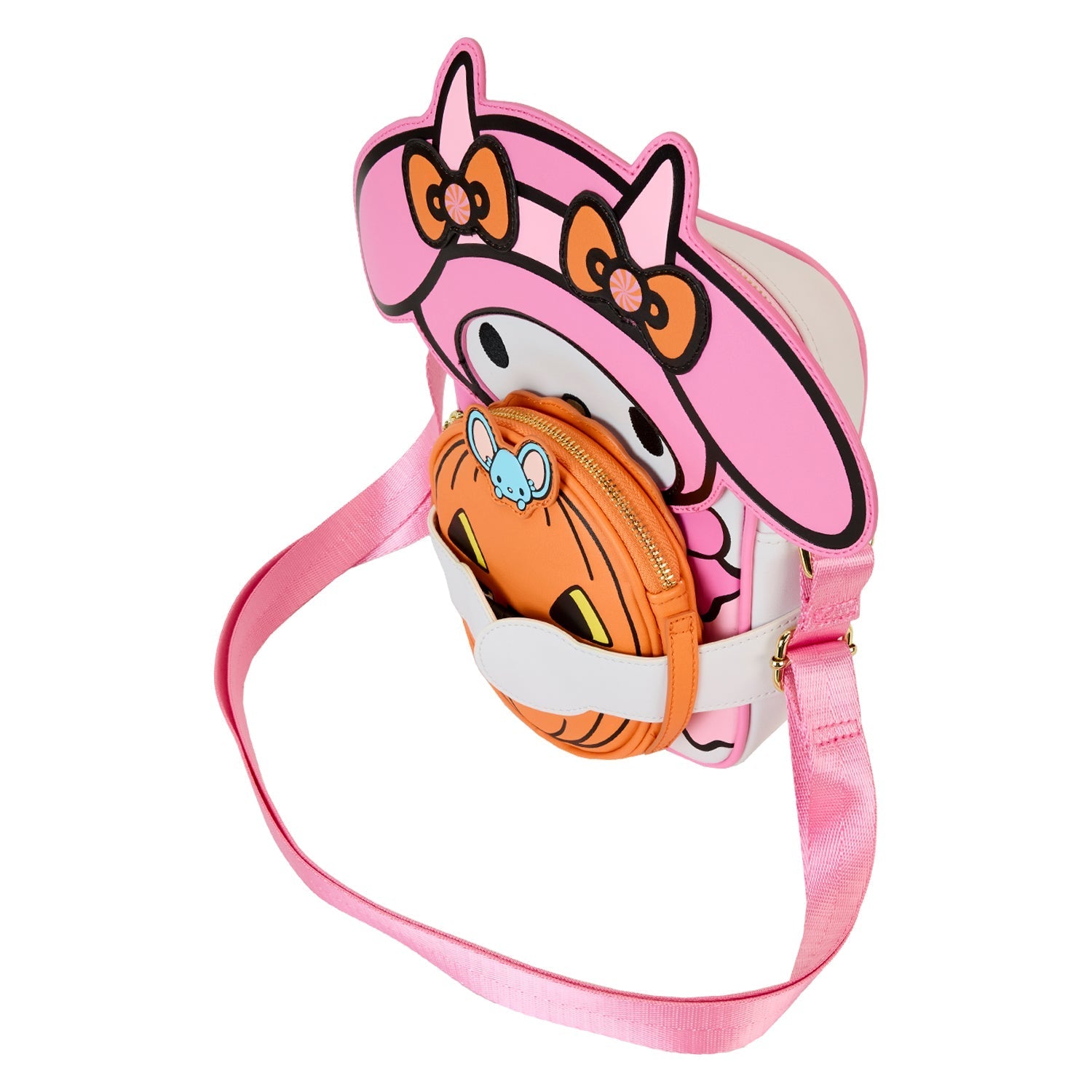 Loungefly x Sanrio My Melodi Devil Crossbuddies Bag - GeekCore
