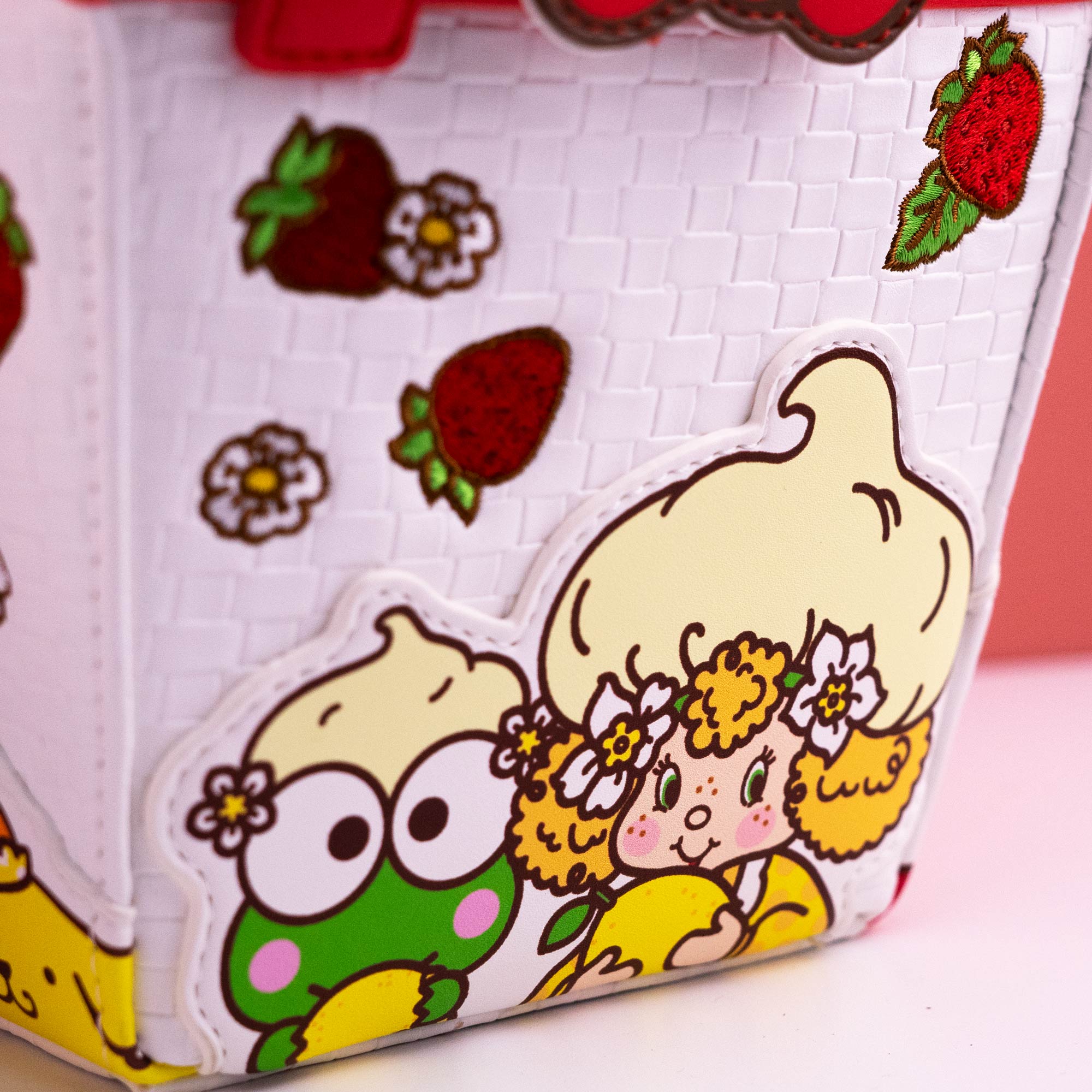 Loungefly x Sanrio x Strawberry Shortcake Figural Picnic Basket Crossbody Bag - GeekCore