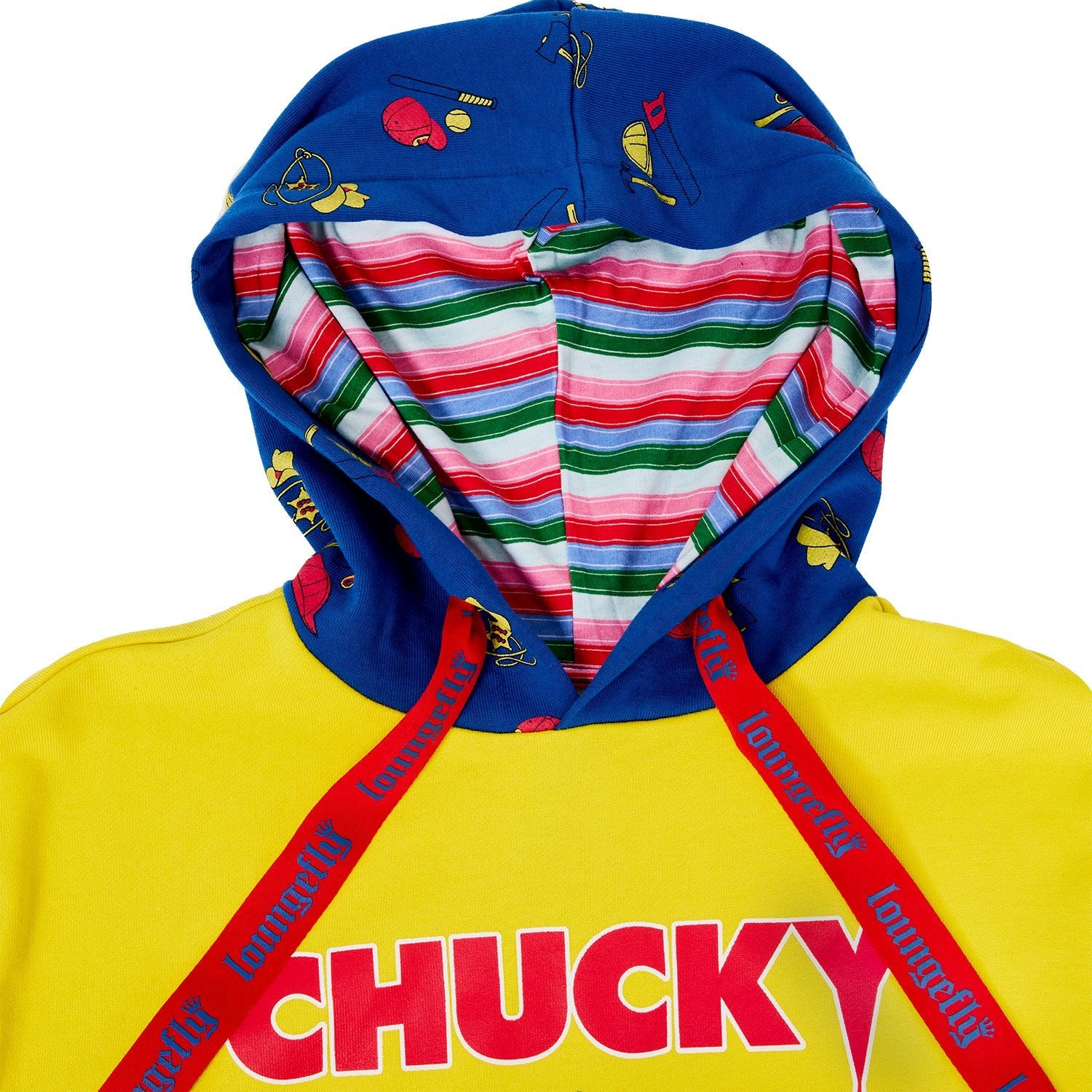 Loungefly x Universal Childs Play Chucky Hooded Sweatshirt - GeekCore