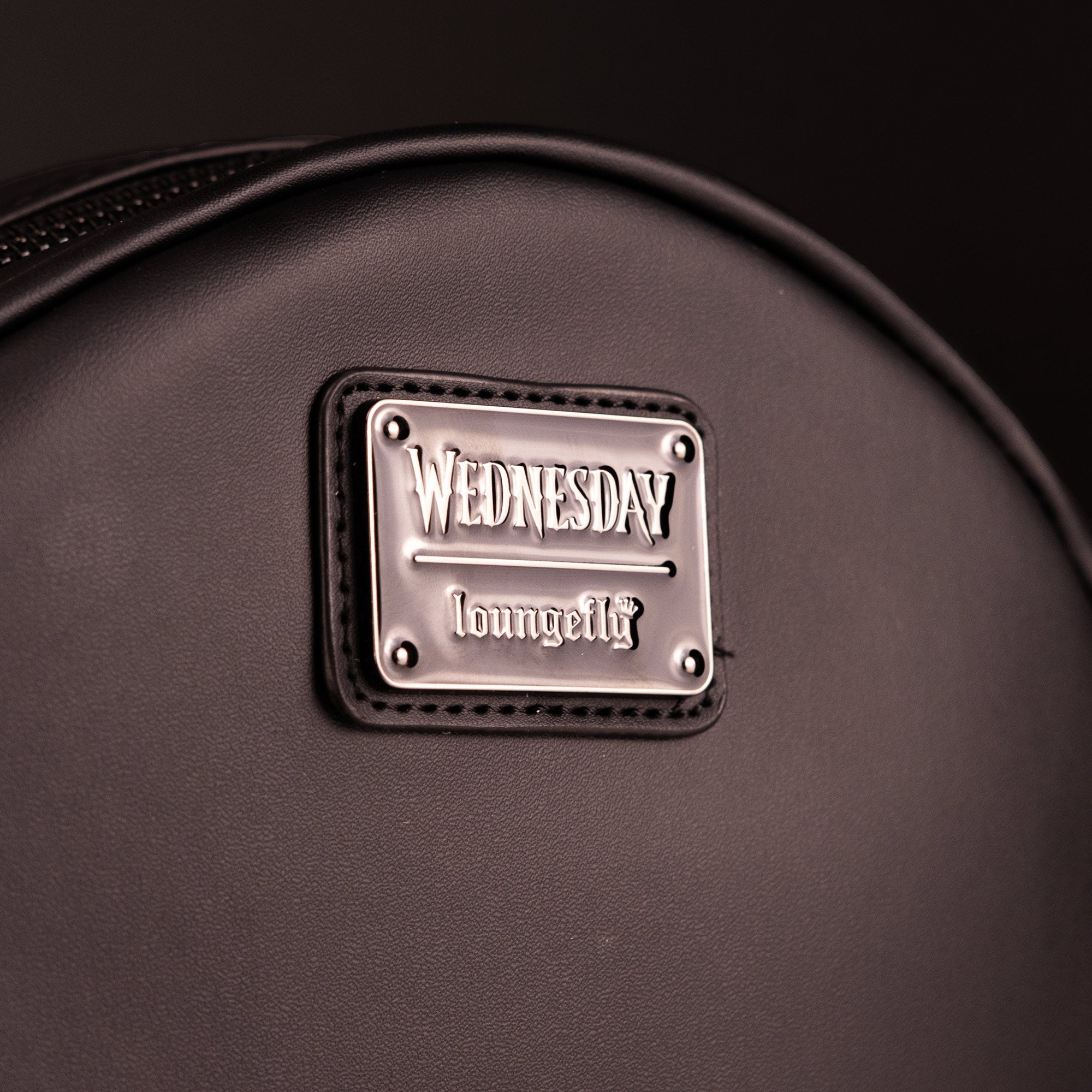 Loungefly x Wednesday Stained Glass Window Crossbody Bag - GeekCore