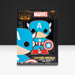 Marvel Captain America Funko POP! Pin - GeekCore