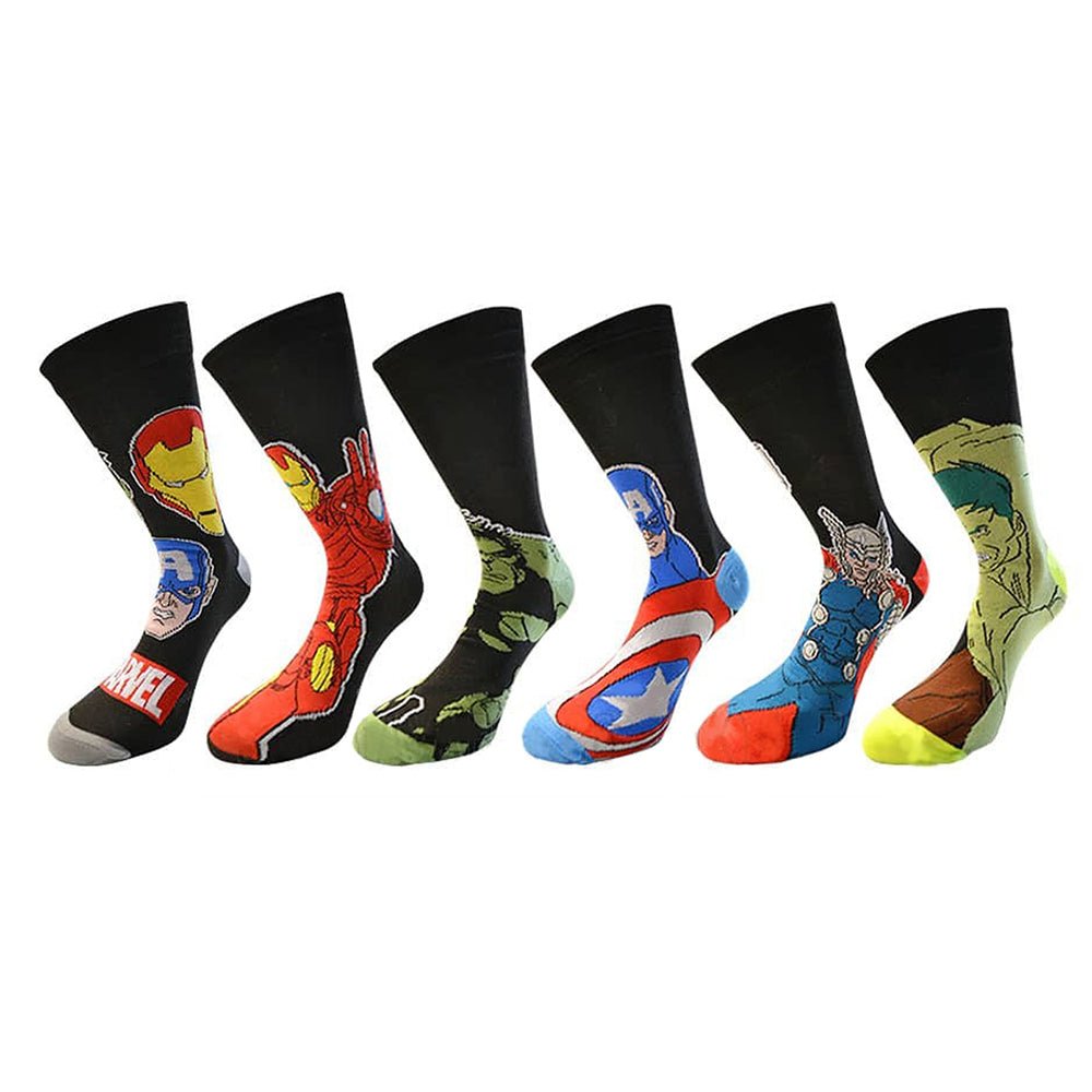 Marvel's Avengers Sock Pack (6 pairs) - GeekCore