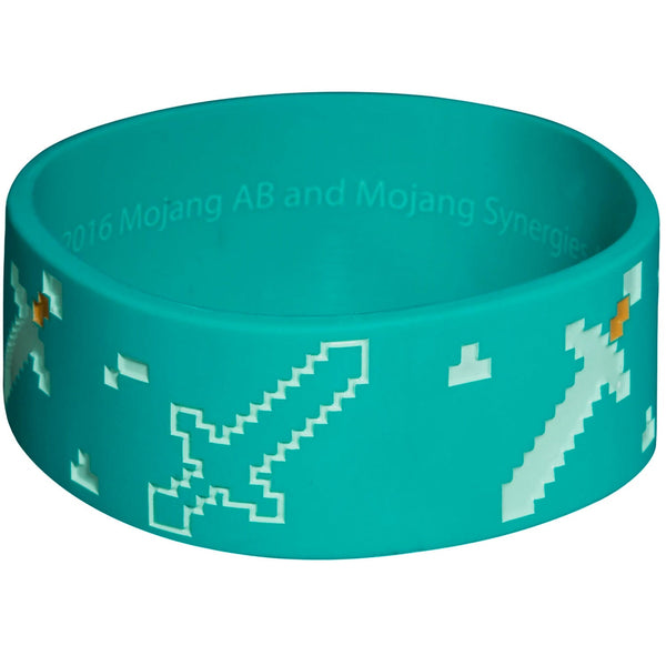 Minecraft Explorer Rubber Bracelet