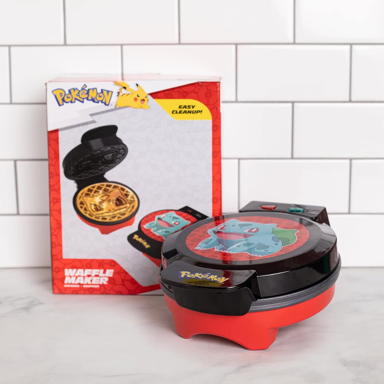 Pokémon Bulbasaur Electronic Waffle Maker - GeekCore