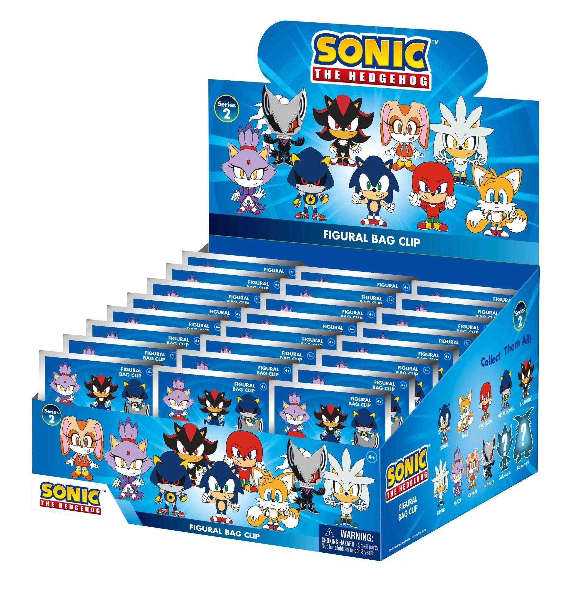Sonic Series 2 Blind Bag Mystery Bag Clip - GeekCore