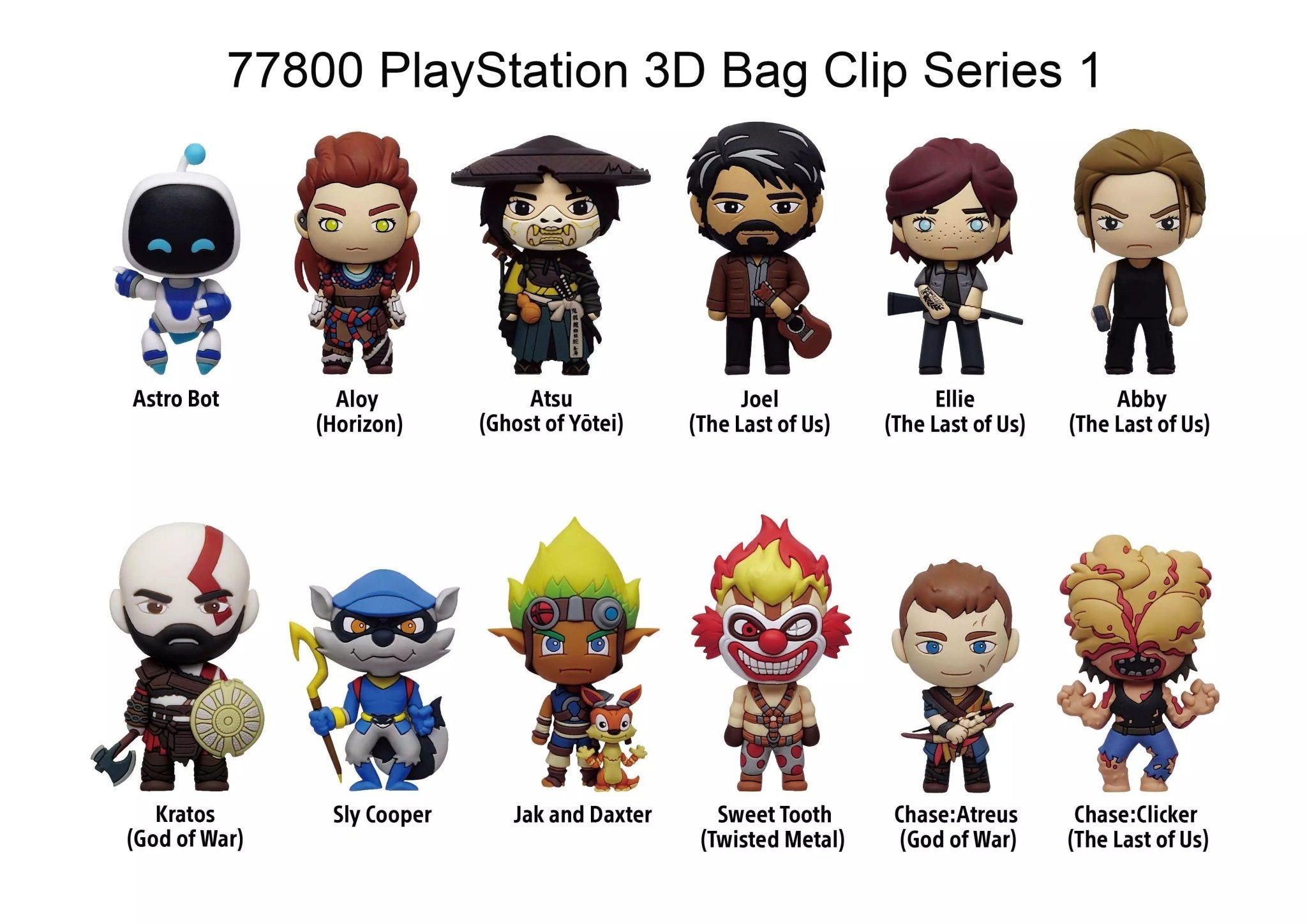 Sony Playstation Blind Bag Mystery Bag Clip - GeekCore