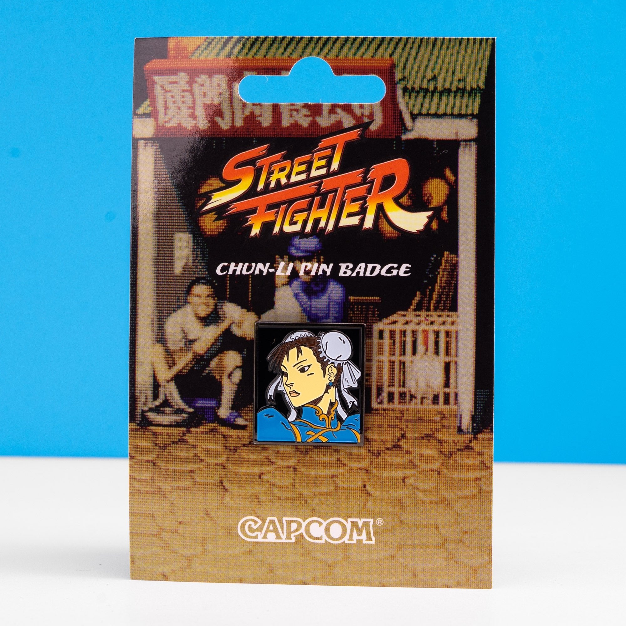 Street Fighter Single Character Enamel Pin - Chun - Li - GeekCore