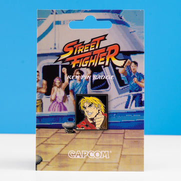Street Fighter Single Character Enamel Pin - Ken - GeekCore