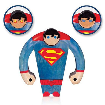 Superman Wooden Figure - GeekCore