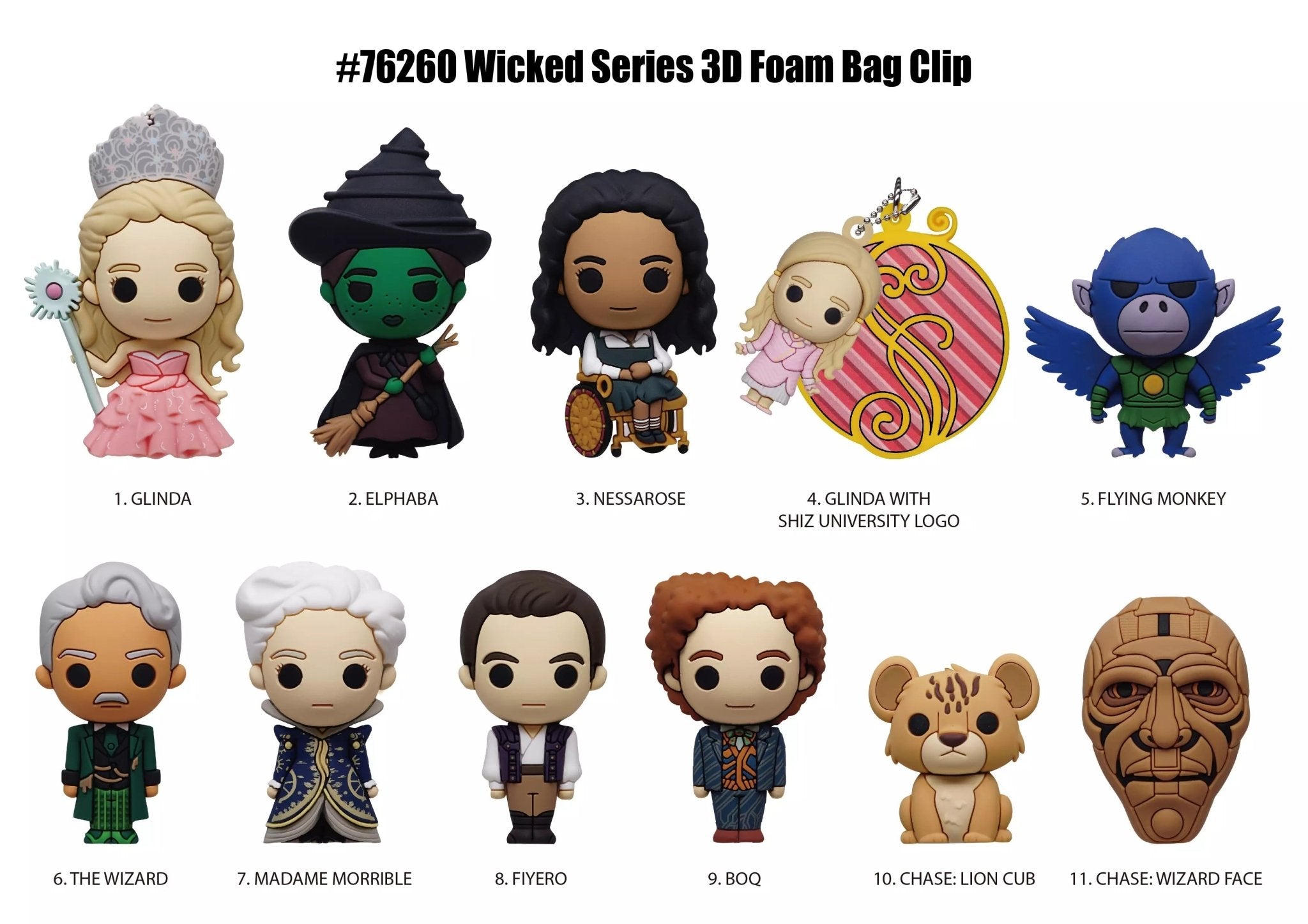 Wicked Series 1 Blind Bag Mystery Bag Clip - GeekCore