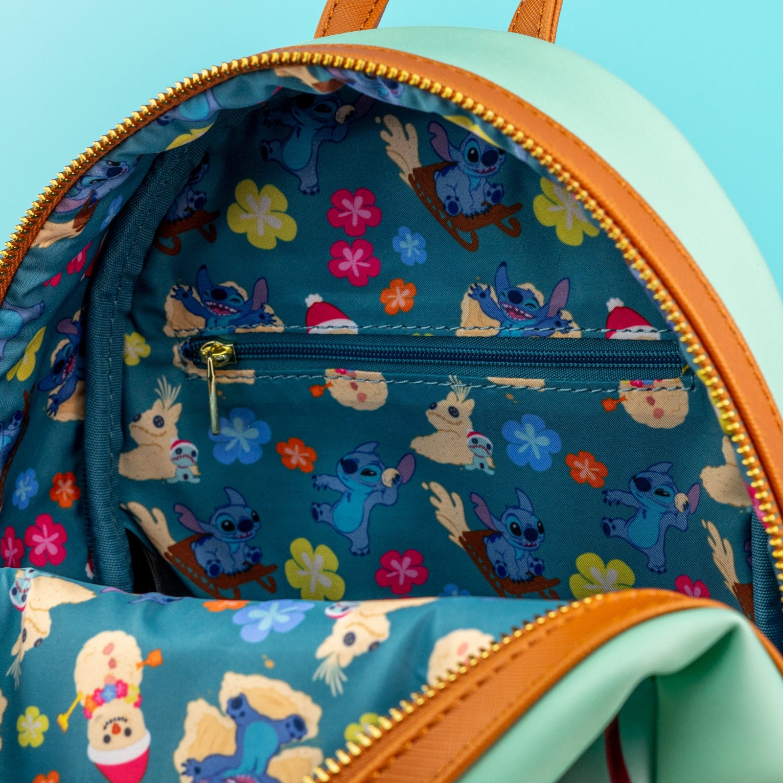 Loungefly x Disney Lilo and Stitch Festive Beach Holiday Mini Backpack