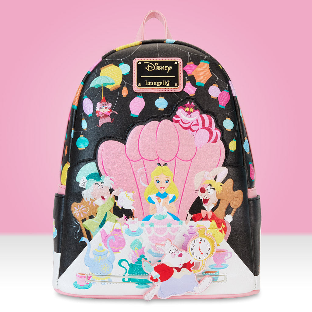Loungefly x Disney Alice in Wonderland Unbirthday Mini Backpack