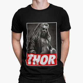 Marvel Avengers Endgame Thor Photo T-Shirt