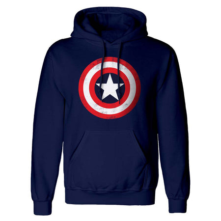 Marvel Comics Captain America Shield Distressed T-Shirt