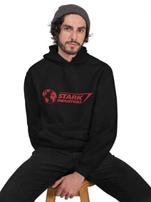 Marvel Comics Stark Industries Pullover Hooded Sweatshirt