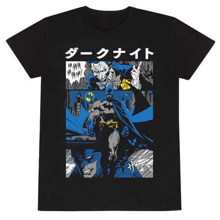 DC Comics Batman Manga Cover T-Shirt