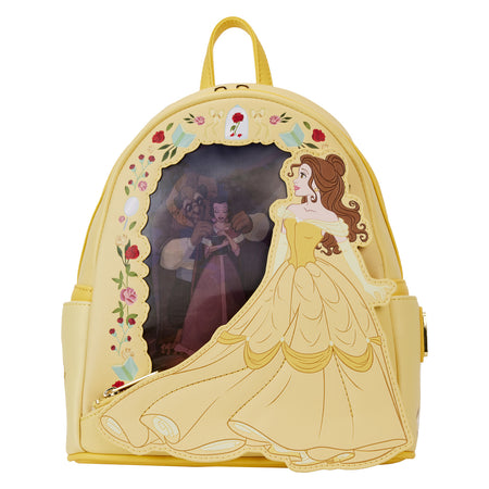 Loungefly x Disney Beauty and The Beast Lenticular Mini Backpack
