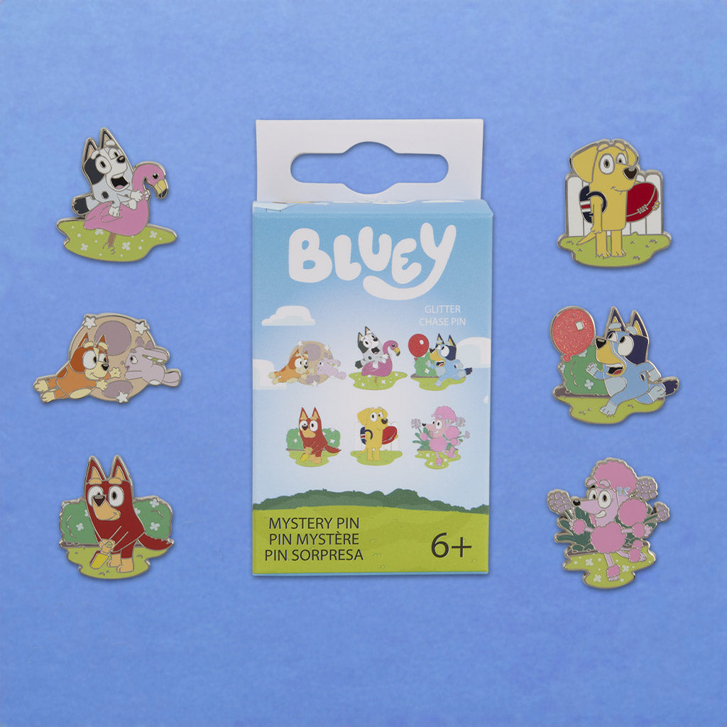 Loungefly x Bluey Characters Blind Box Mystery Pin