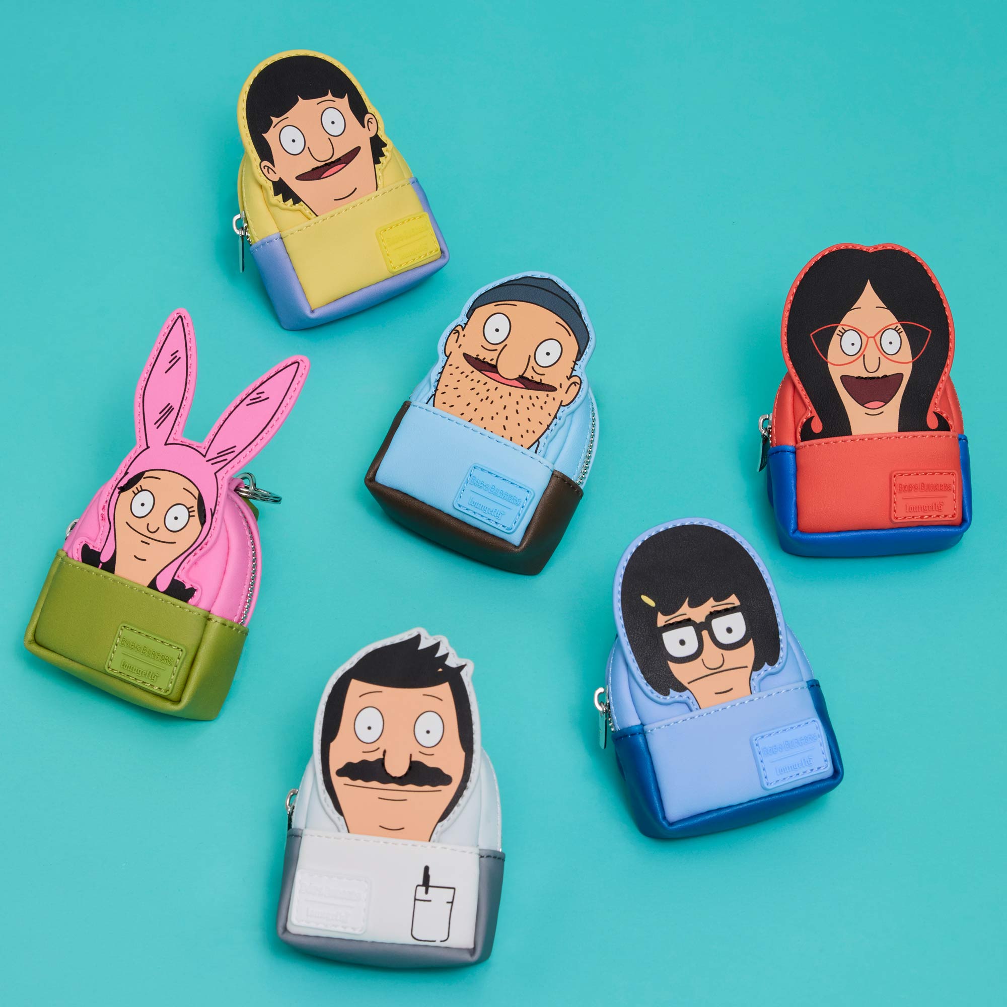 Loungefly x Bob's Burgers Mystery Mini Backpack Keychain Charm
