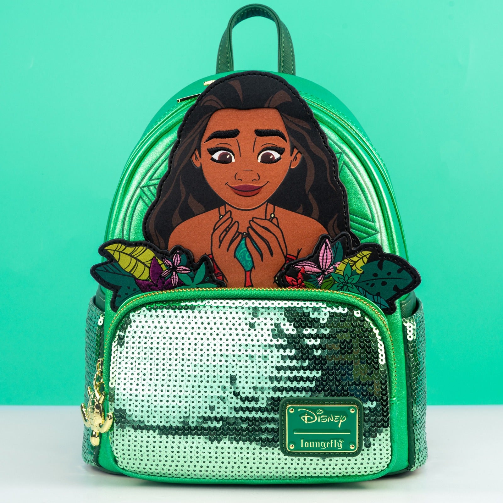 Loungefly x Disney Moana Sequin Mini Backpack