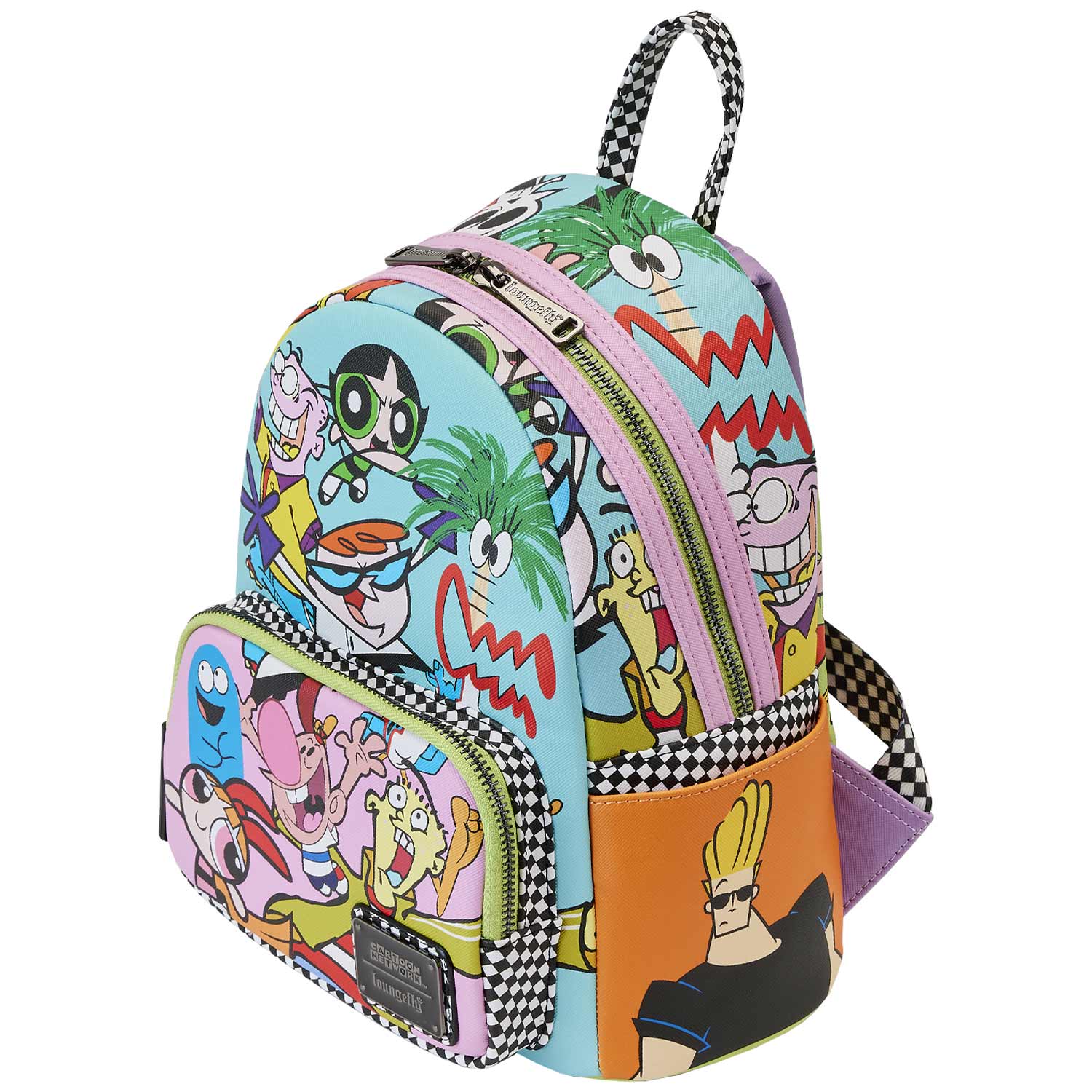 Loungefly x Cartoon Network Retro Collage Mini Backpack